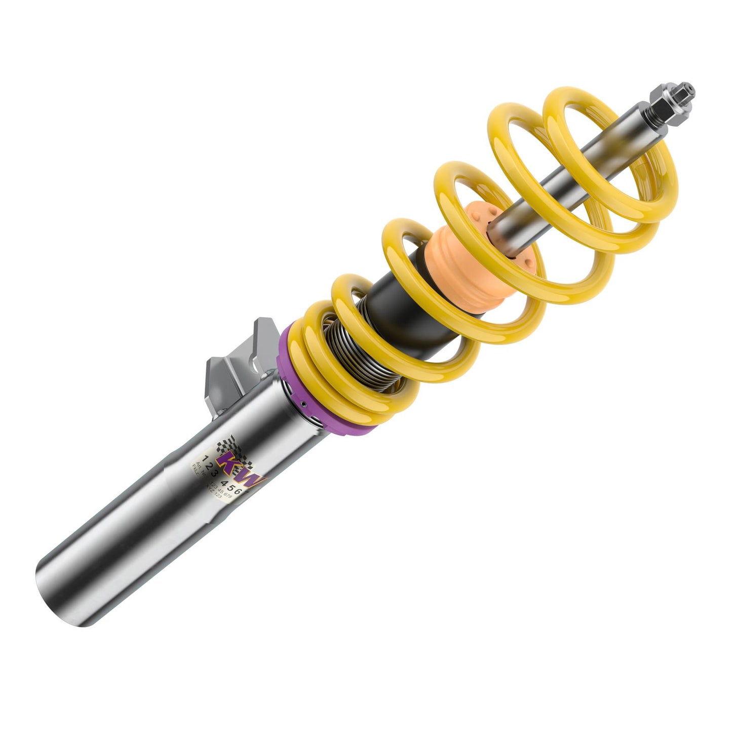 Kit combinés filetés KW V1 Inox Renault Clio 3 RS Année 07/2010-