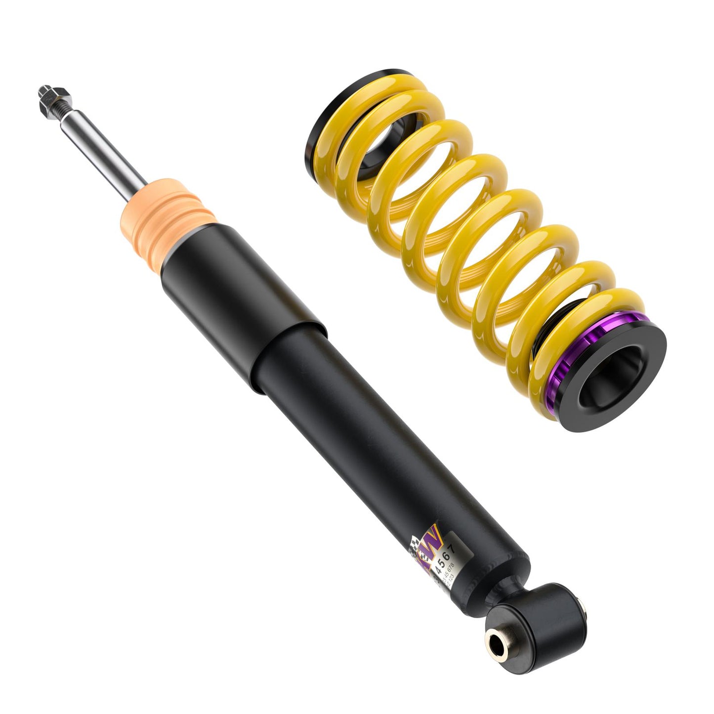 Kit combinés filetés KW V1 Inox Renault Clio 3 RS Année 07/2010-
