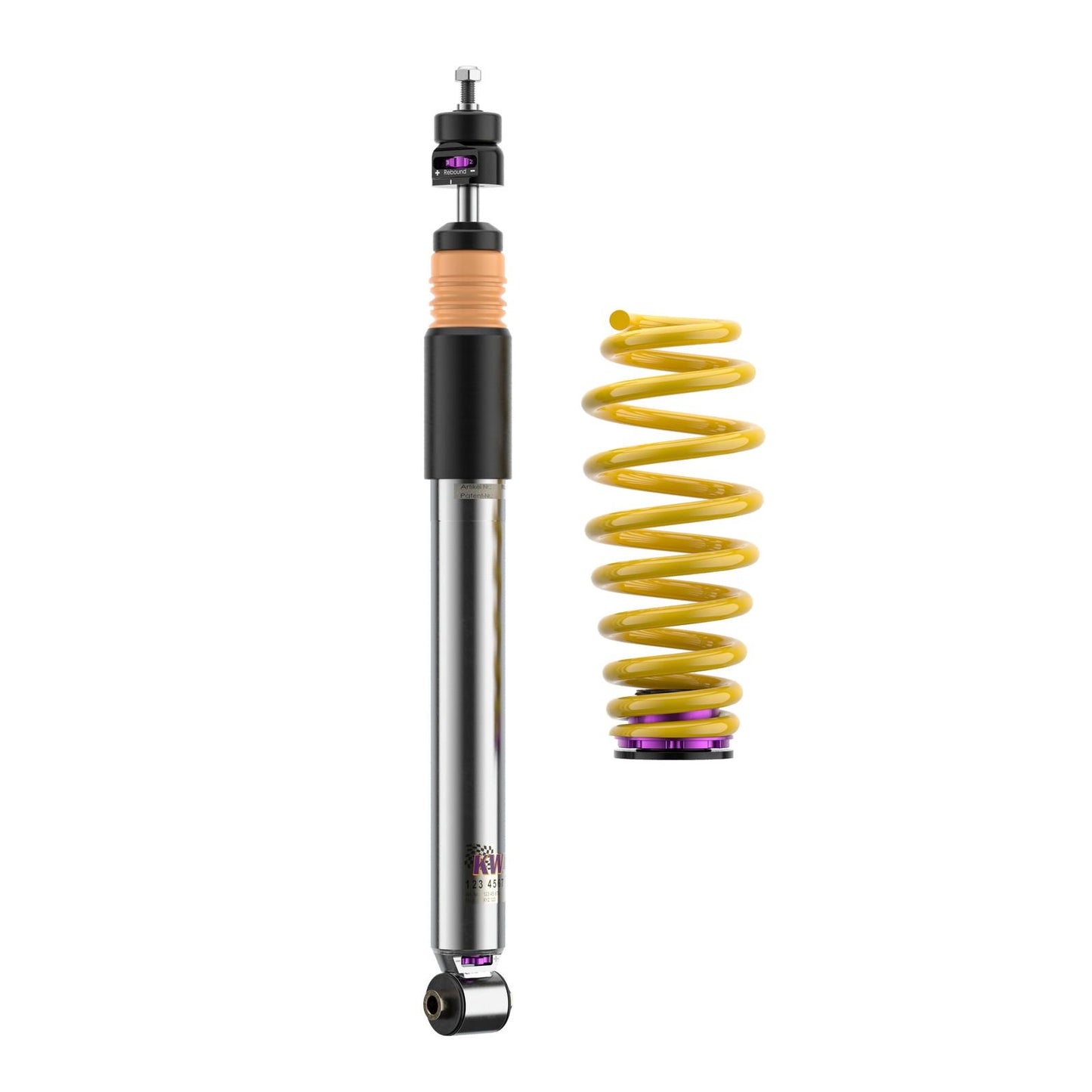 Kit combinés filetés KW V3 Inox Renault Clio 3 RS Année 07/2006-06/2010
