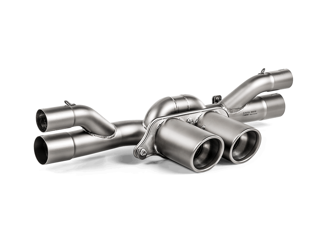Silencieux Akrapovic Slip-On Race Line (Titane) Porsche GT3 991