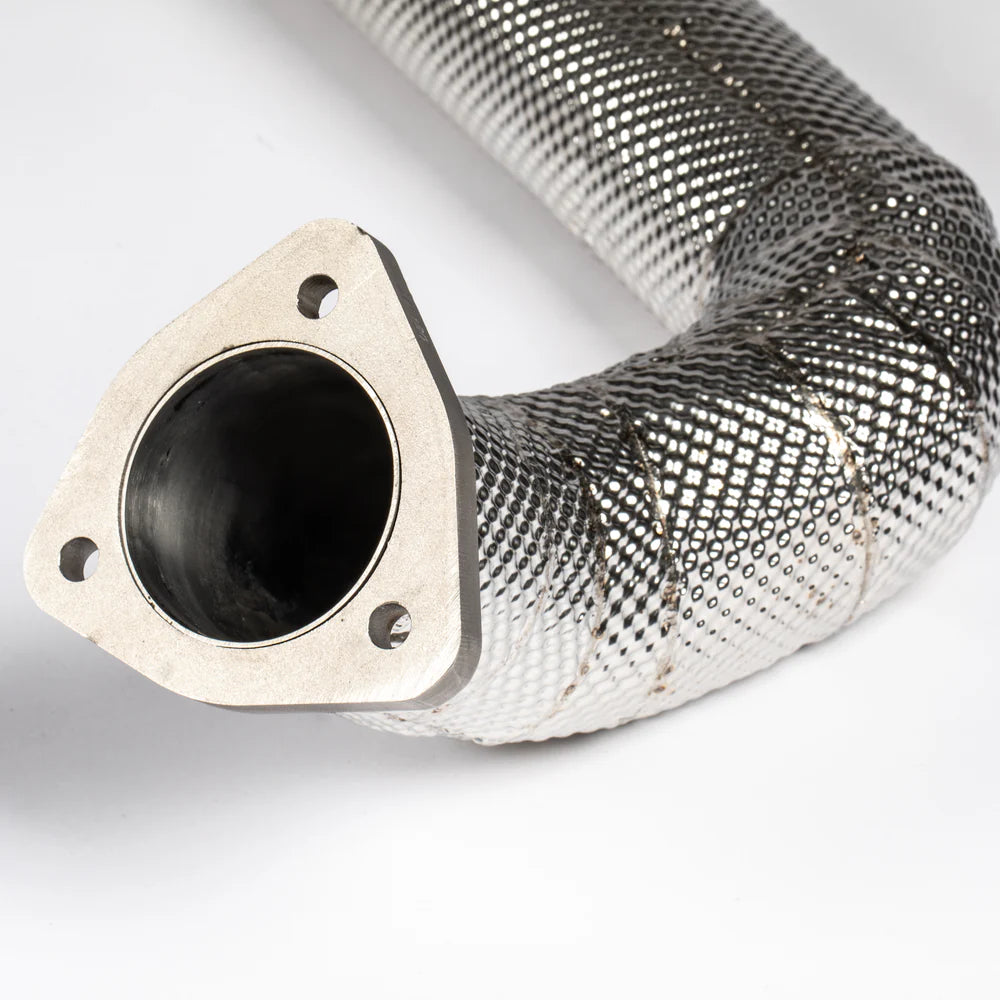 JCR TITANE SUPERLIGHT RACE PIPE *AVEC CATALYSEURS* 718 GT4