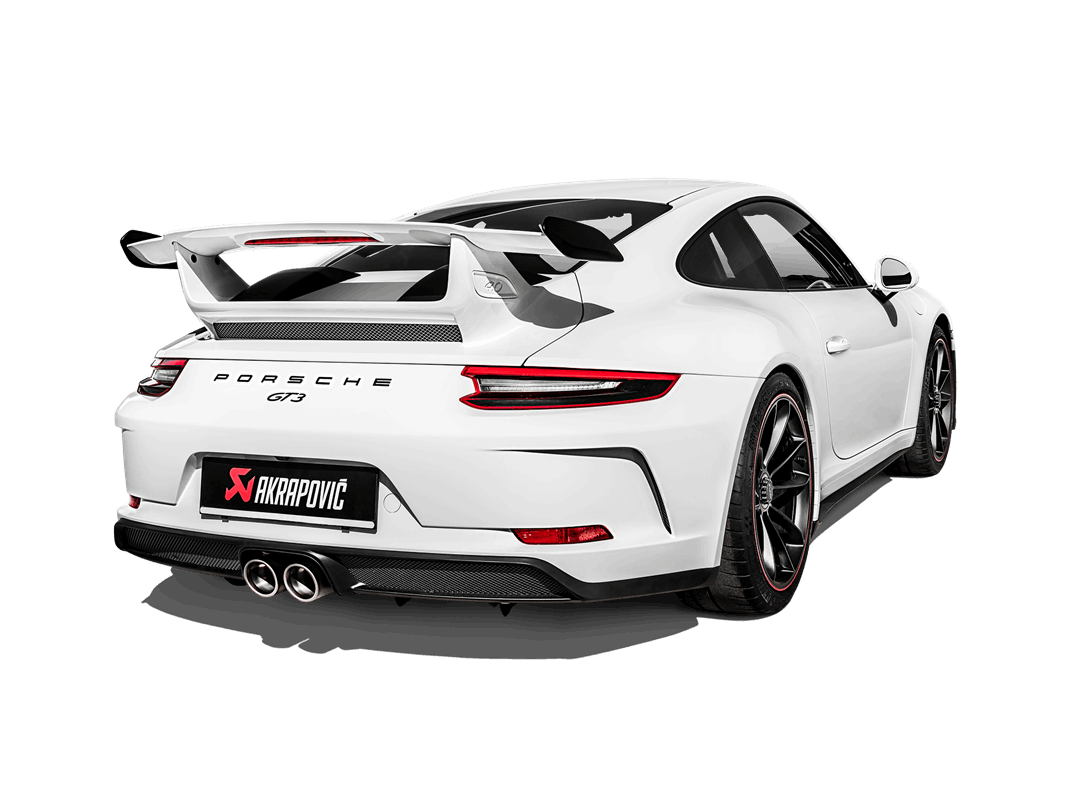 Silencieux Akrapovic Slip-On Race Line (Titane) Porsche GT3 / GT3rs 991.2