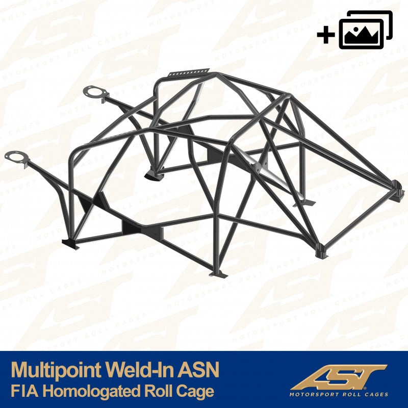 Arceau de Sécurité homologué FIA RENAULT Clio III Multipoints à souder