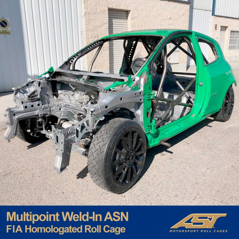 Arceau de Sécurité homologué FIA RENAULT Clio III Multipoints à souder