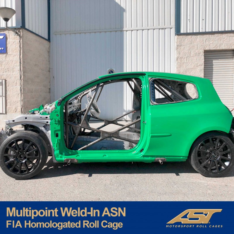 Arceau de Sécurité homologué FIA RENAULT Clio III Multipoints à souder