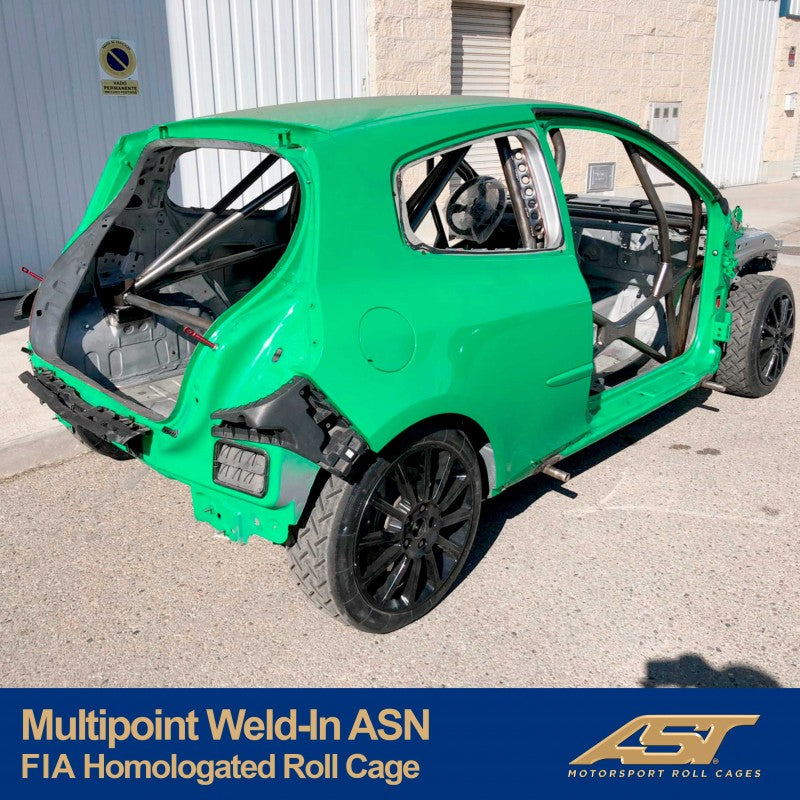 Arceau de Sécurité homologué FIA RENAULT Clio III Multipoints à souder