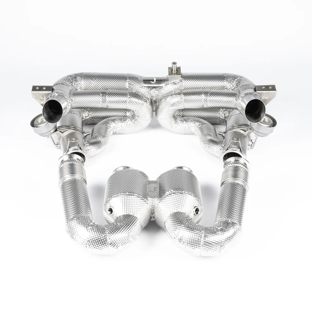 JCR 918 SPYDER INCONEL VALVED RACE PIPE & RACE CATS