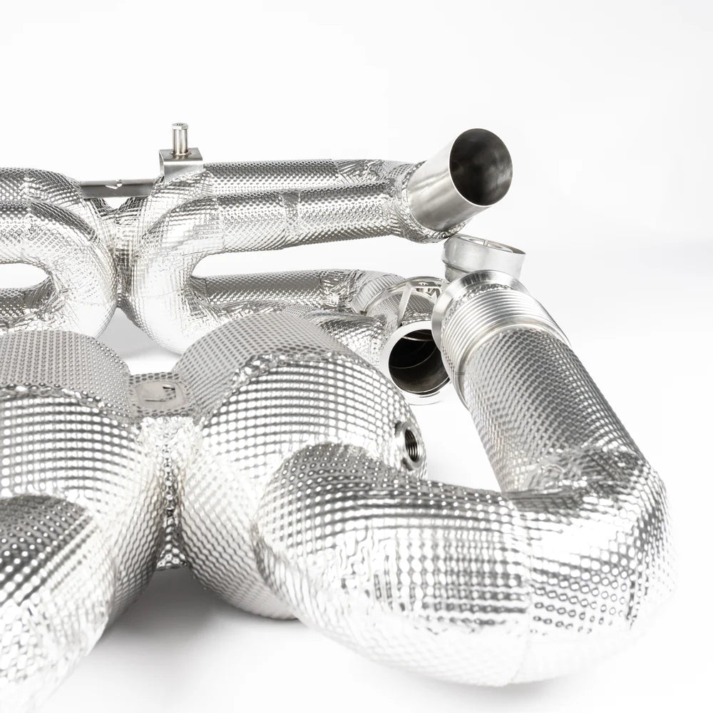 JCR 918 SPYDER INCONEL VALVED RACE PIPE & RACE CATS