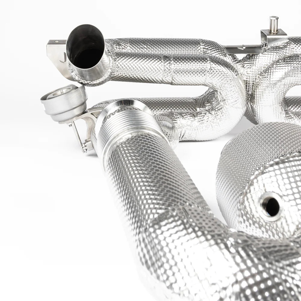 JCR 918 SPYDER INCONEL VALVED RACE PIPE & RACE CATS