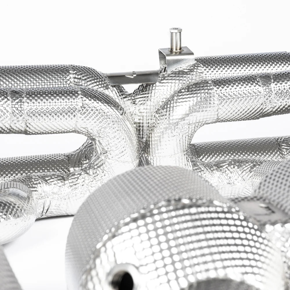 JCR 918 SPYDER INCONEL VALVED RACE PIPE & RACE CATS