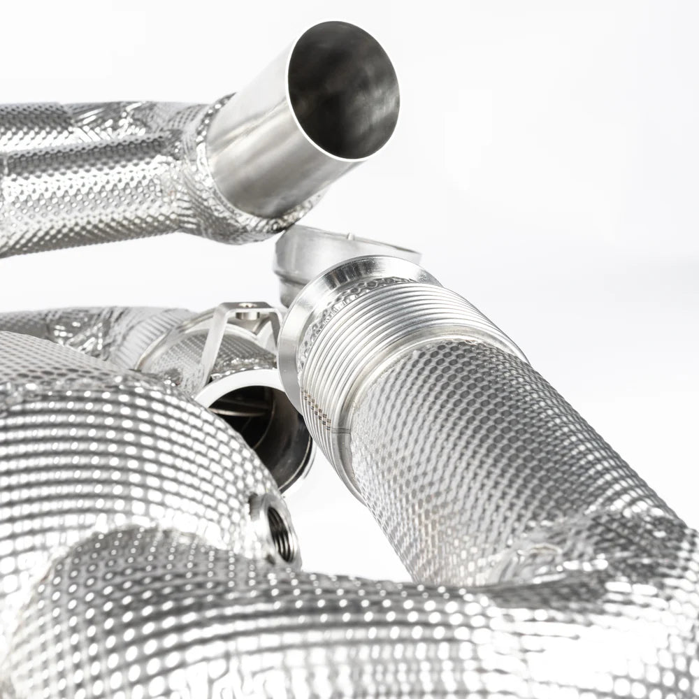 JCR 918 SPYDER INCONEL VALVED RACE PIPE & RACE CATS