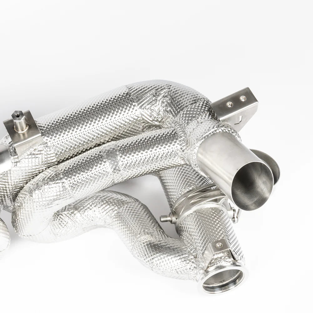 JCR 918 SPYDER INCONEL VALVED RACE PIPE & RACE CATS