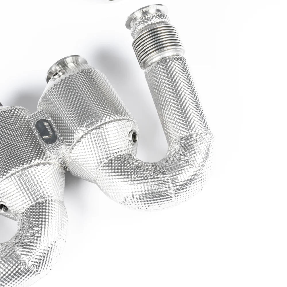 JCR 918 SPYDER INCONEL VALVED RACE PIPE & RACE CATS