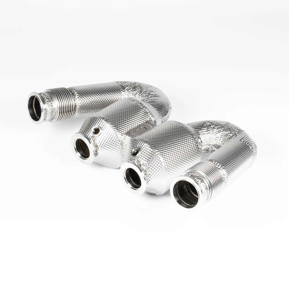 JCR 918 SPYDER INCONEL VALVED RACE PIPE & RACE CATS