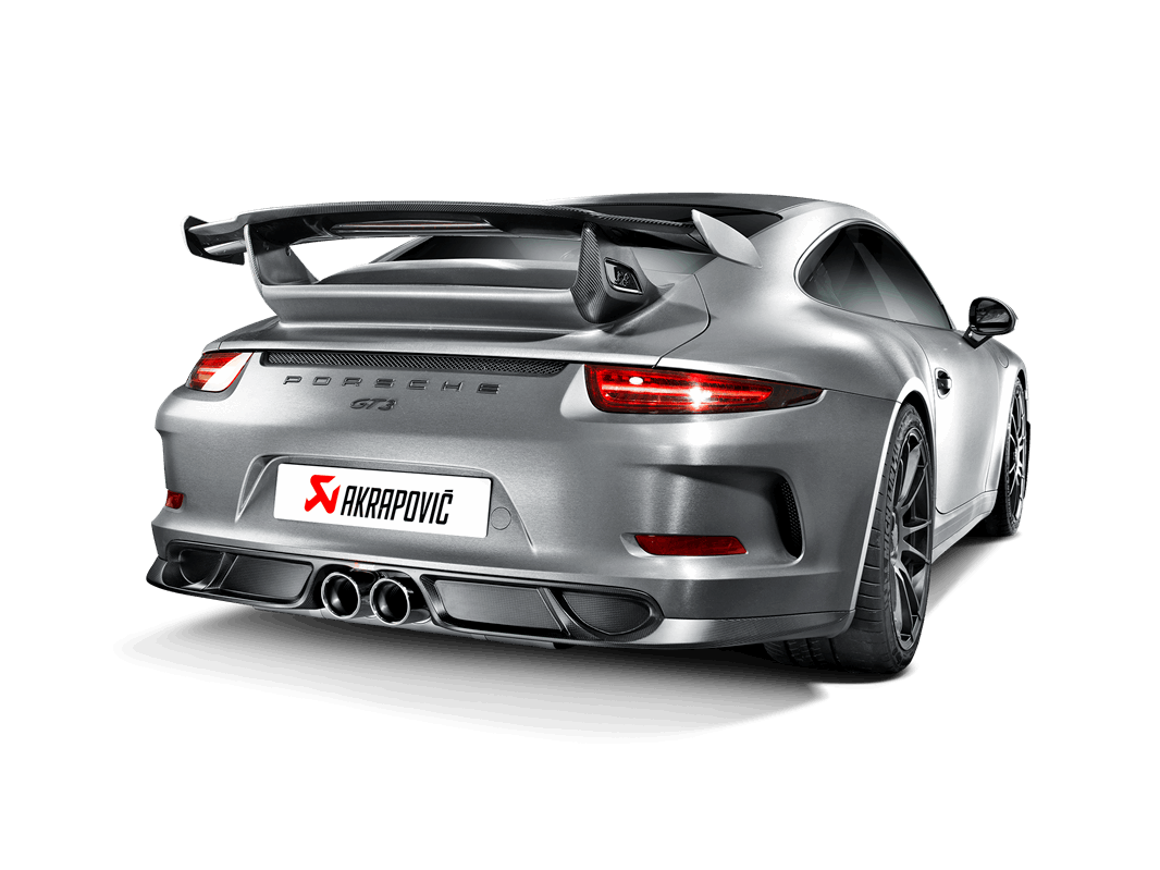 Silencieux Akrapovic Slip-On Race Line (Titane) Porsche GT3 991