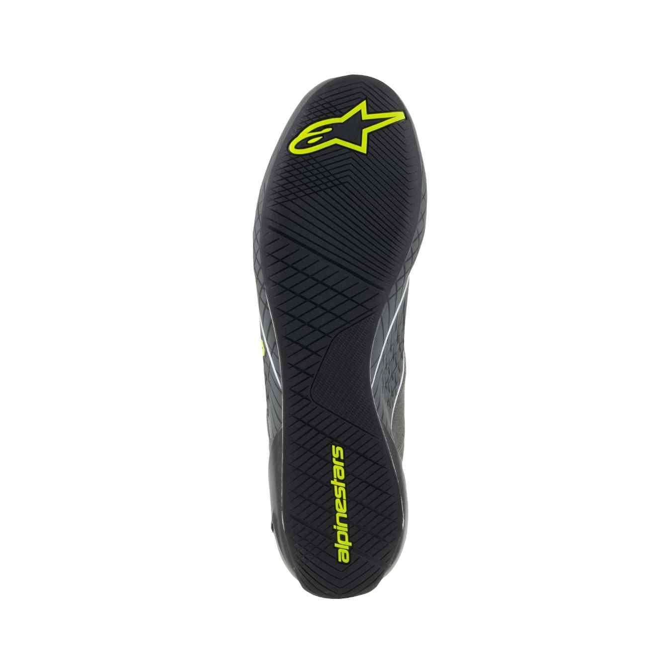 Bottines ALPINESTARS SUPERTECH FIA 8856 2018 Gris Noir Jaune