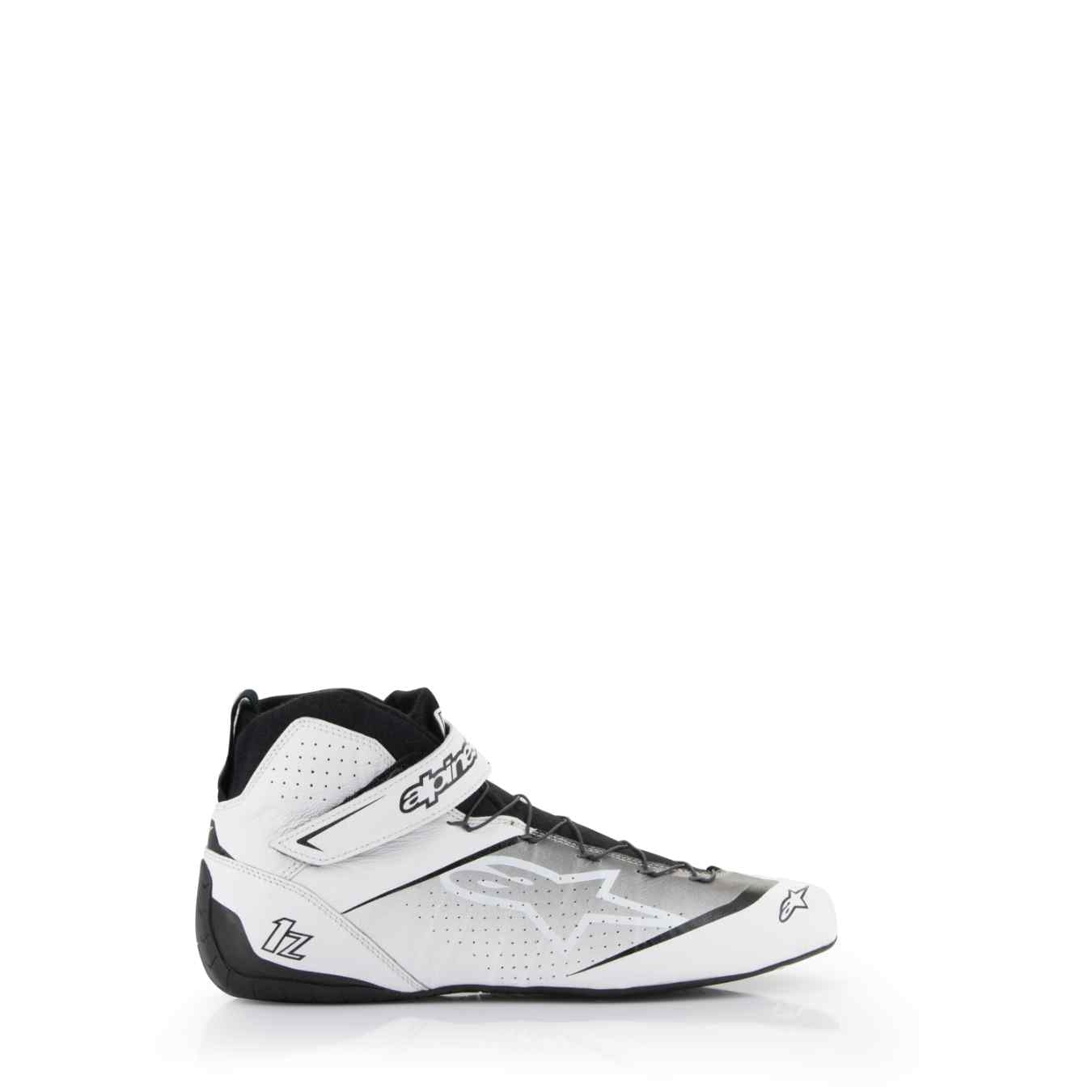 Bottines ALPINESTARS TECH 1 Z V3 FIA 8856 2018 Blanc Noir