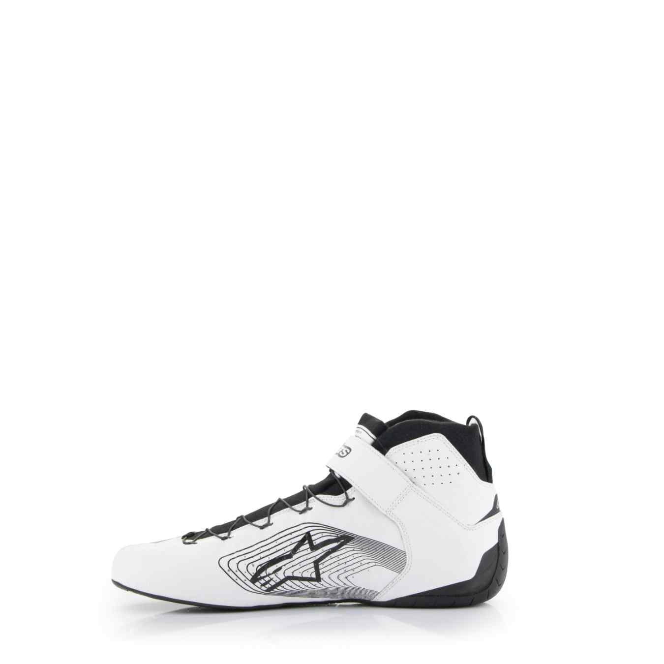 Bottines ALPINESTARS TECH 1 Z V3 FIA 8856 2018 Blanc Noir