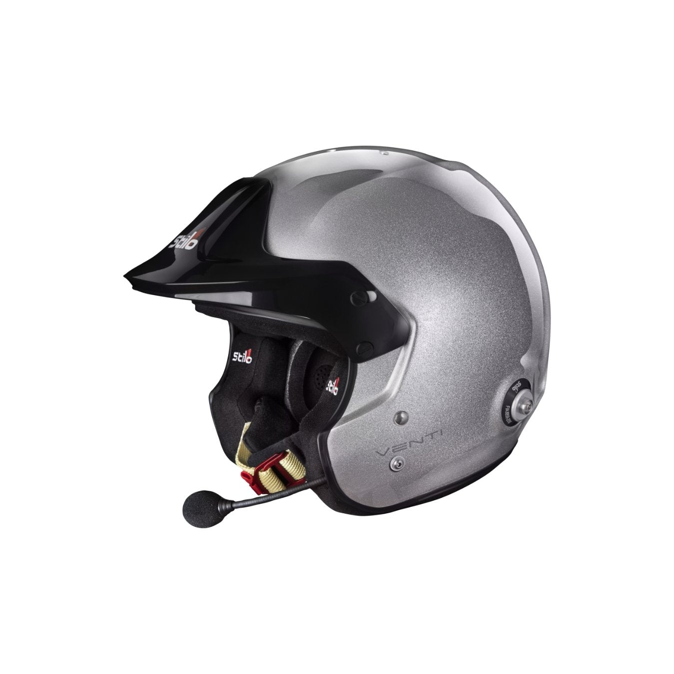 Casque jet FIA STILO Venti Trophy Rally composite avec système HANS