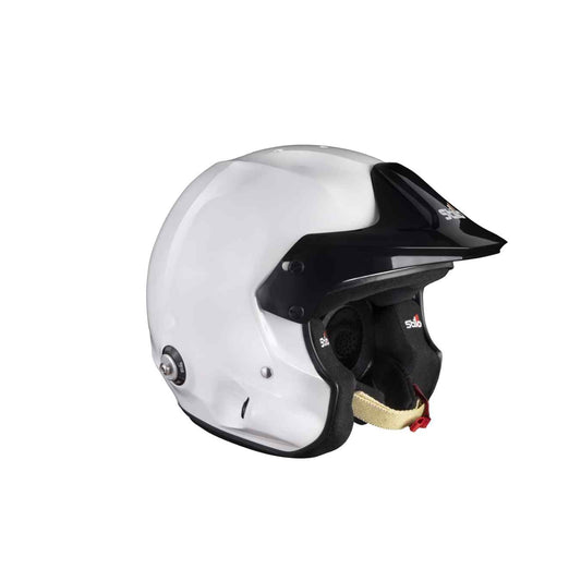Casque Jet STILO VENTI4 TROPHY FIA 8859-2024 SA2025 Hans Composite Blanc