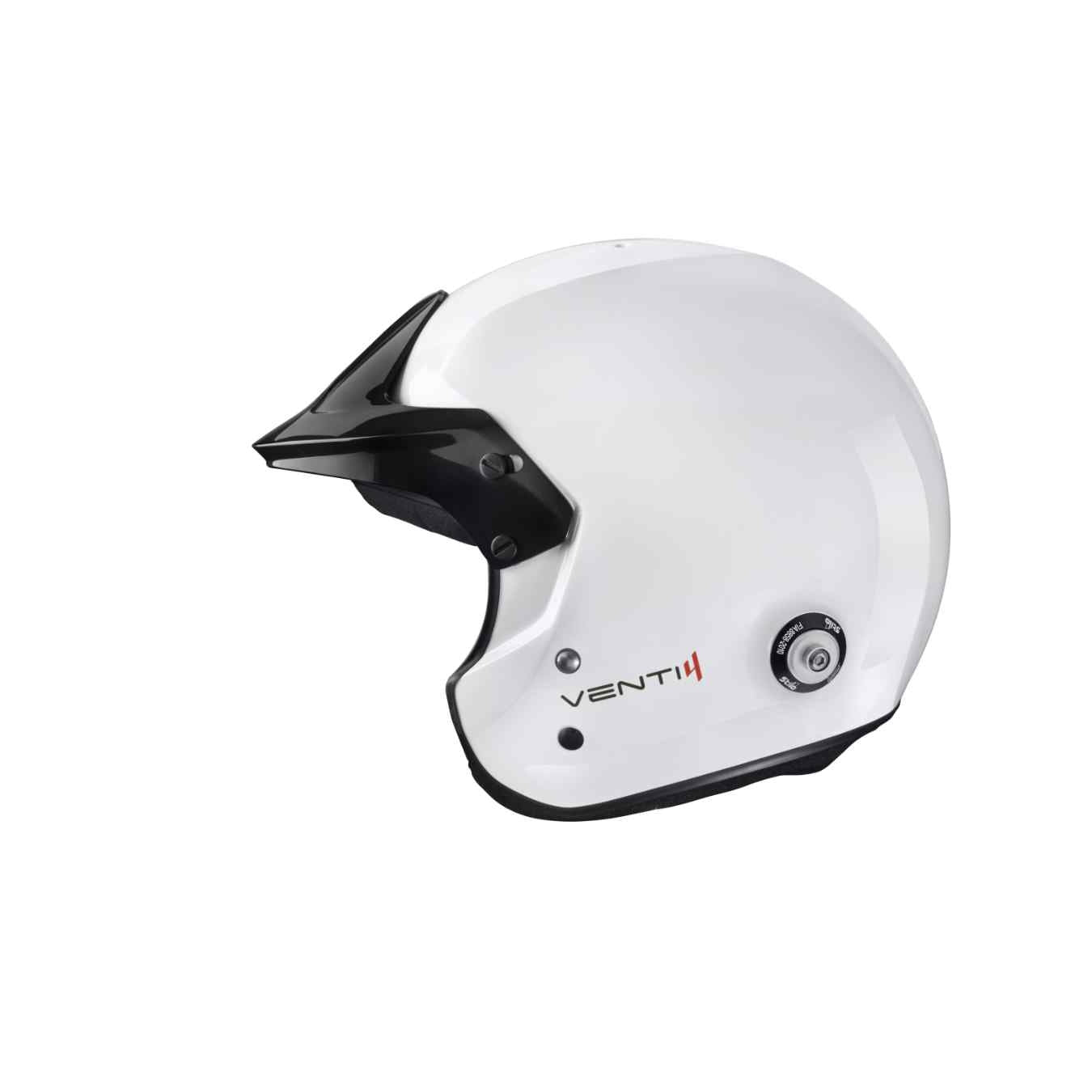 Casque Jet STILO VENTI4 TROPHY FIA 8859-2024 SA2025 Hans Composite Blanc