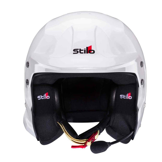 Casque Jet STILO VENTI4 TROPHY PLUS FIA 8859-2024 SA2025 Hans Composite Blanc