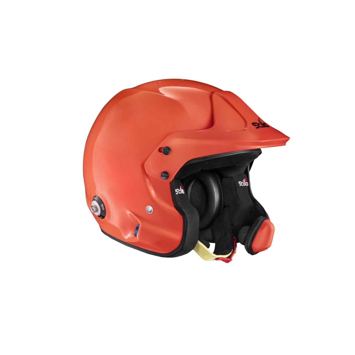 Casque Jet STILO VENTI4 WRC Offshore RALLY FIA 8859 2024 SA2025 Hans Orange