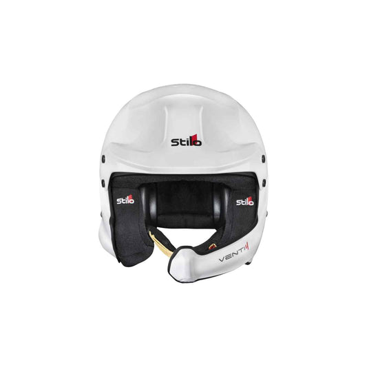 Casque Jet STILO VENTI4 WRC RALLY FIA 8859 2024 SA2020 Hans Composite Blanc