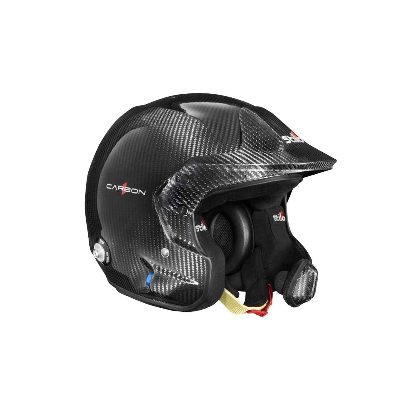 Casque Jet STILO VENTI4 WRC TURISMO FIA 8859 2024 SA2025 Hans Carbone