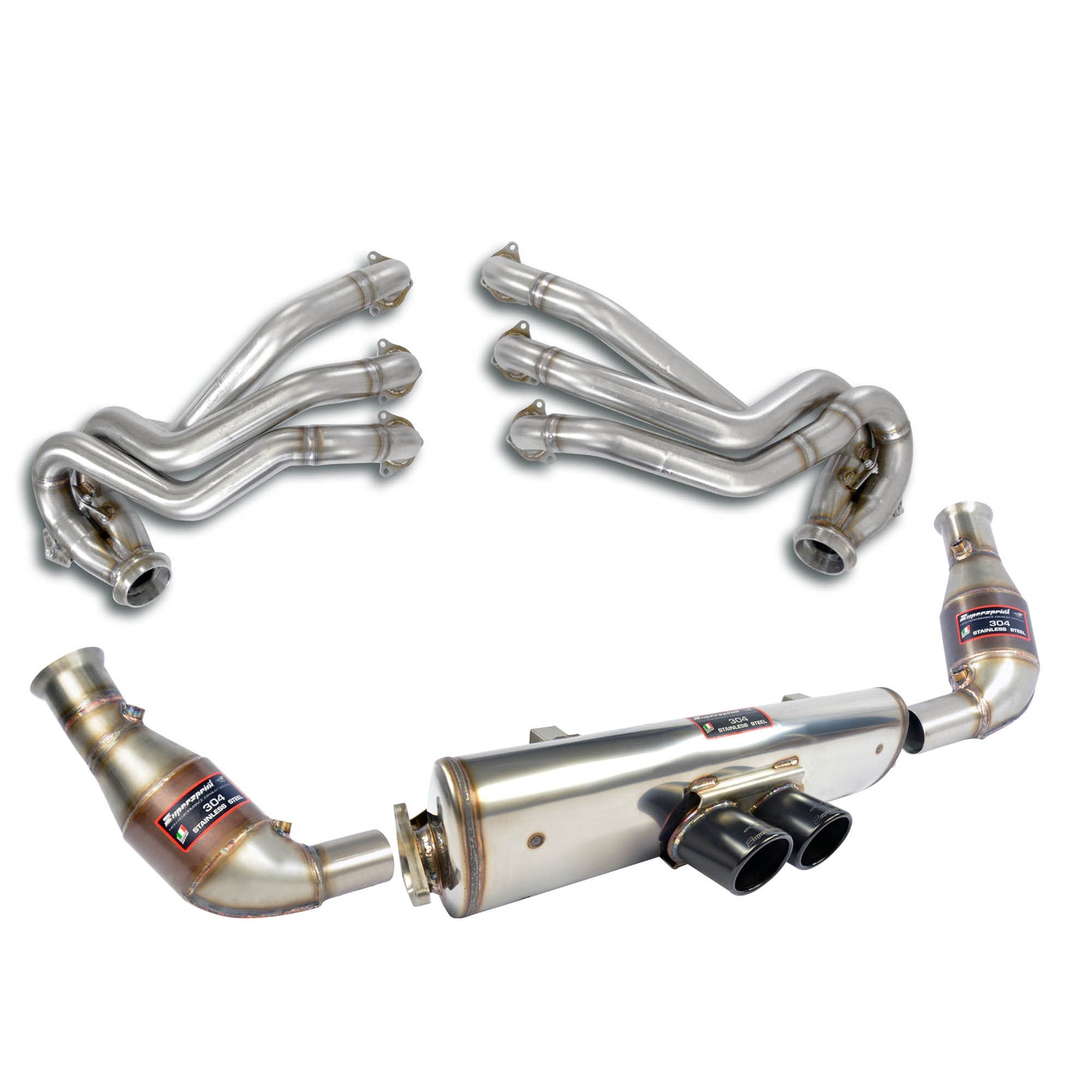 Ligne complète Supersprint PORSCHE 997 (tarif préférentiel)