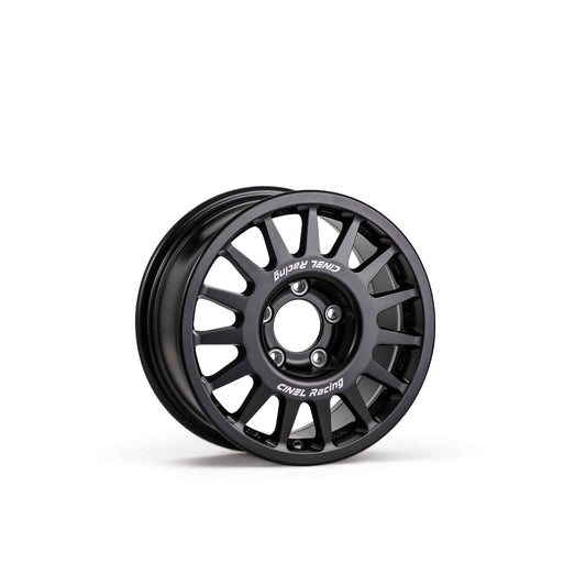 Jante CINEL Racing Terre 7X15 4X100 ET38 CB pour Renault Clio II R.S. Ragnotti Noire