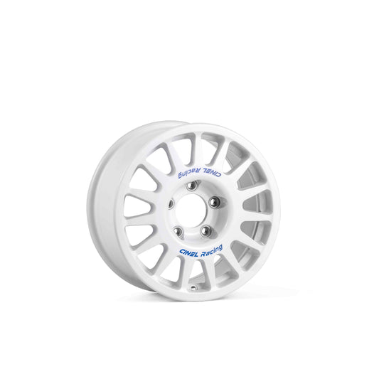 Jante CINEL Racing Terre 7X15 4X100 ET48.5 CB pour Renault Clio II R.S. Blanche