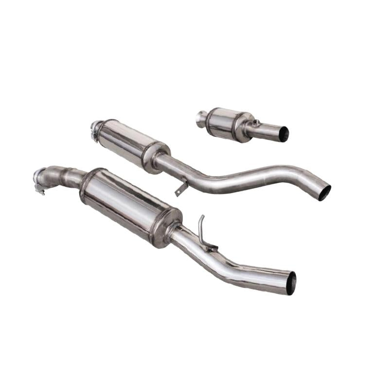 Ligne d’échappement ORECA Gr.N pour RENAULT Clio II RS Phase 2 Ø63.5 mm titanium