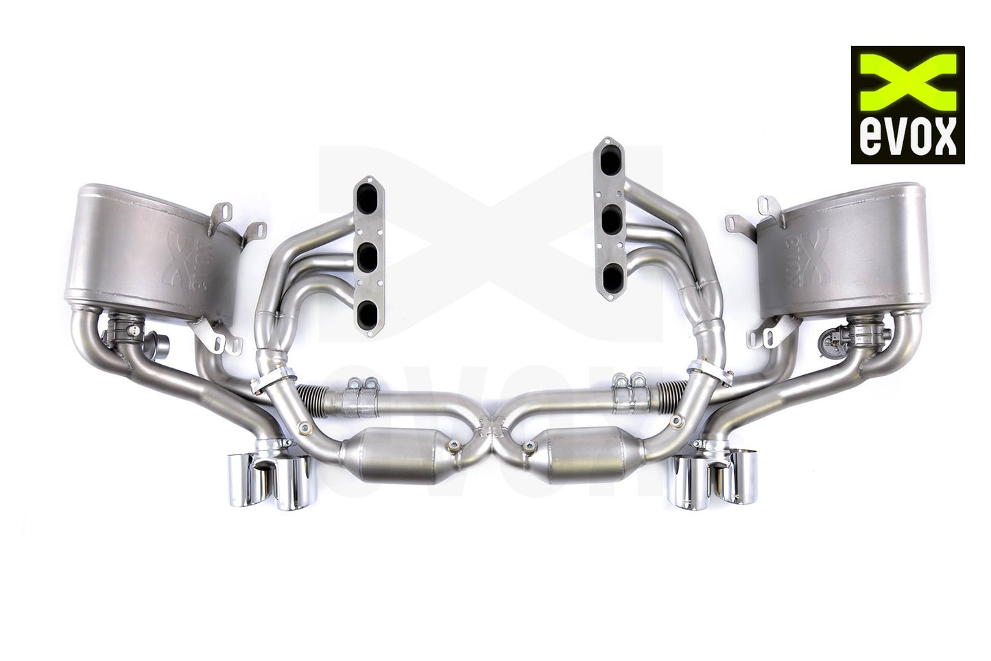 Ligne Echappement Porsche 997 MKI EVOX
