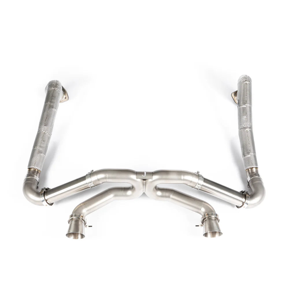 JCR TITANE SUPERLIGHT RACE PIPE *SANS CATALYSEURS* 718 GT4