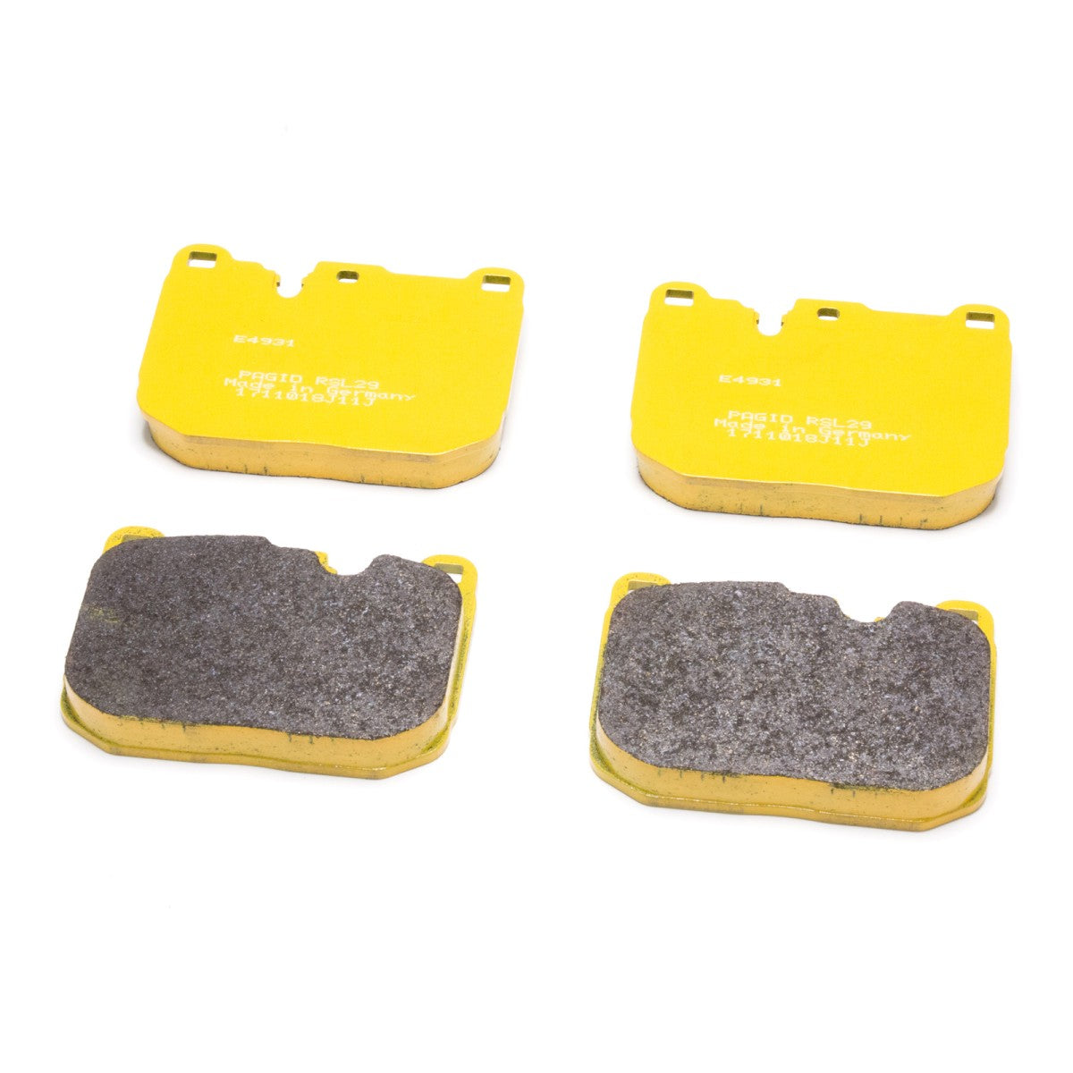 Plaquettes Pagid M3 / M4 f80