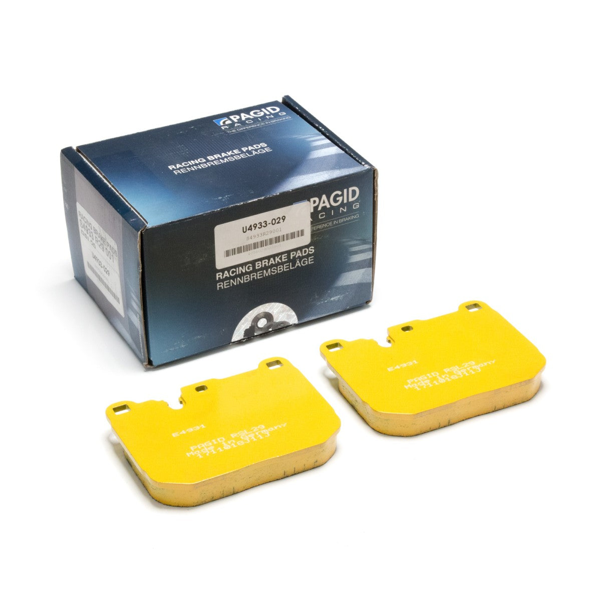 Plaquettes Pagid M3 / M4 f80