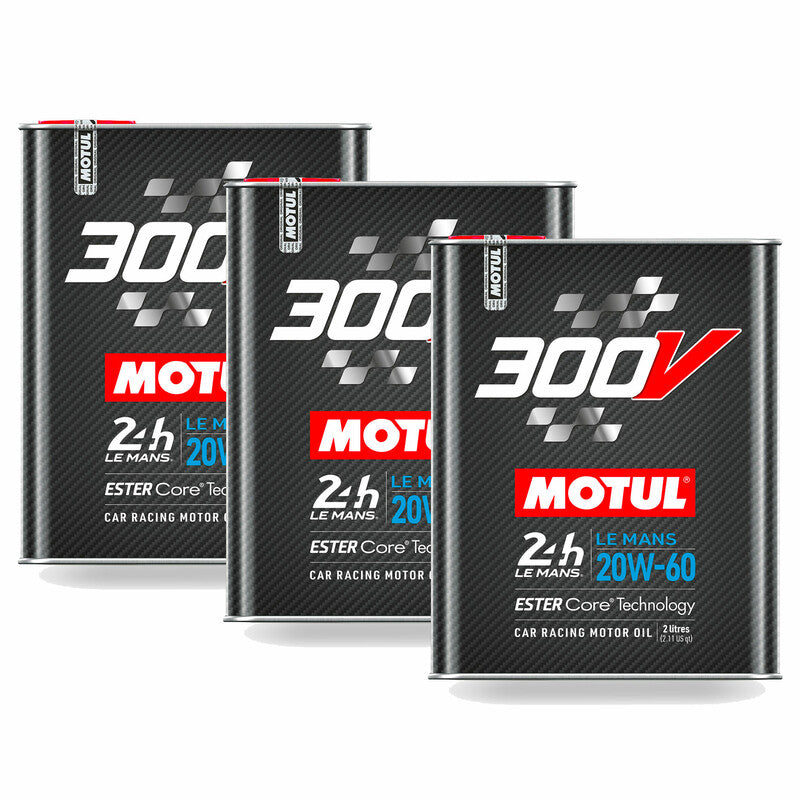 Pack Huile Motul 300V Le Mans 20W60 (3 x 2L)
