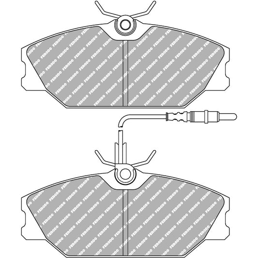 Plaquettes de Freins Avant Ferodo DS2.11 pour Renault Clio II RS