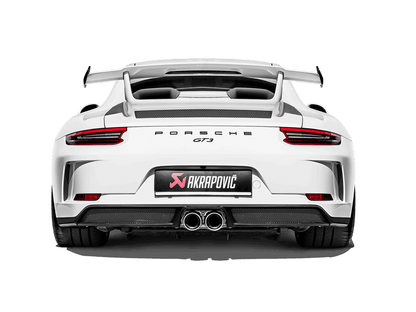 Silencieux Akrapovic Slip-On Race Line (Titane) Porsche GT3 / GT3rs 991.2