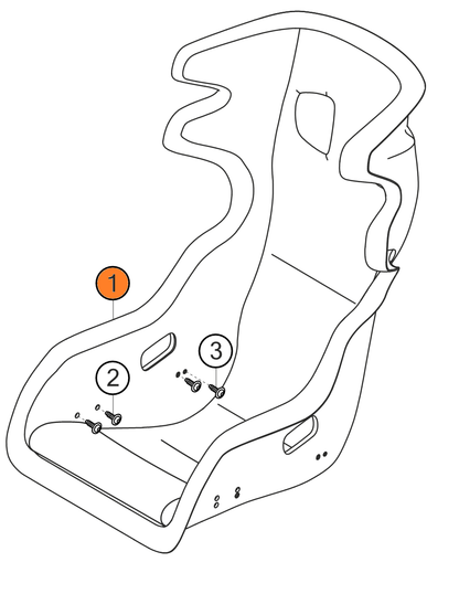 Bacquet Porsche 991 GT3 CUP