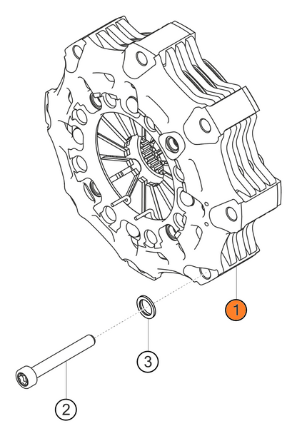 Kit disques d'embrayage Motorsport 997 / 991 / 992 Cup