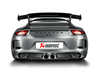 Silencieux Akrapovic Slip-On Race Line (Titane) Porsche GT3 991