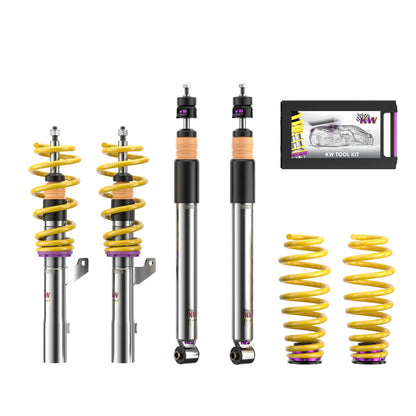 Kit combinés filetés KW V3 Inox Renault Clio 3 RS Année 07/2006-06/2010