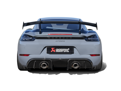 Ligne Akrapovic Race Line Titane Porsche 718 GT4RS / Spyder RS