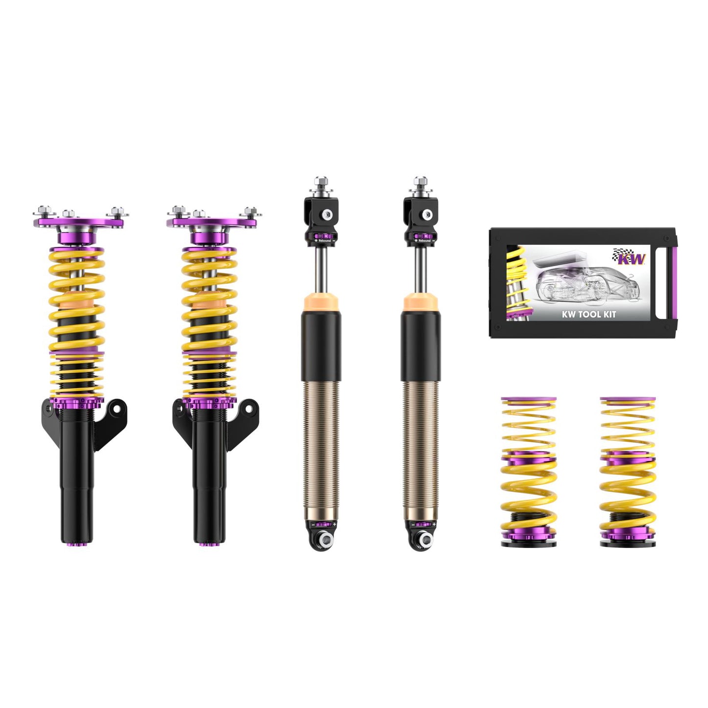 Kit combinés filetés KW V3 Compétition Renault Clio 3 RS