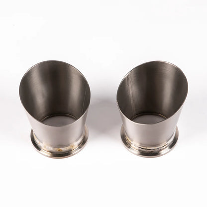 JCR TITANE SUPERLIGHT RACE PIPE *AVEC CATALYSEURS* 718 GT4