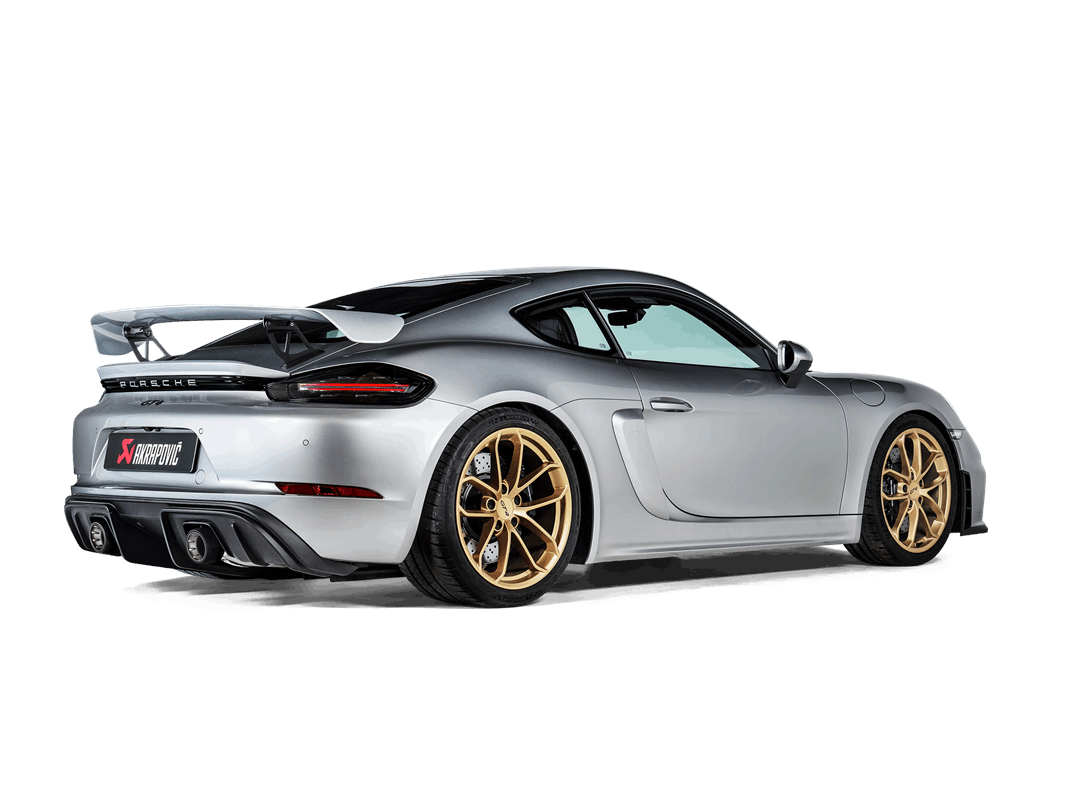 Silencieux Akrapovic Race Line Titane Porsche 718 GT4 / Spyder