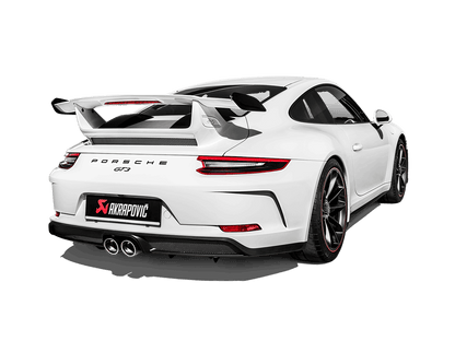 Silencieux Akrapovic Slip-On Race Line (Titane) Porsche GT3 / GT3rs 991.2