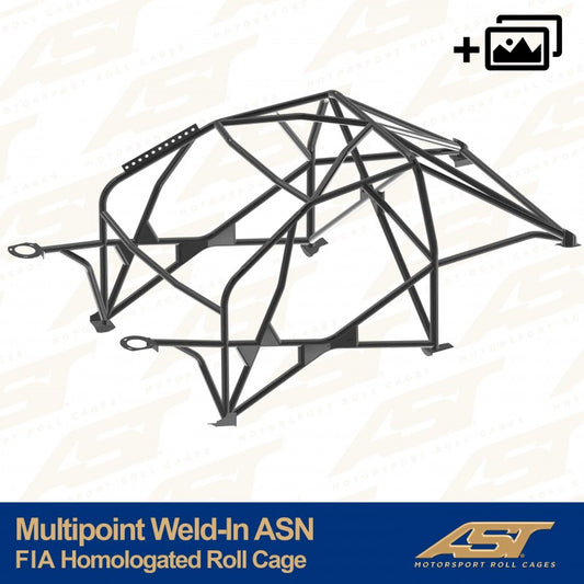 Arceau de Sécurité homologué FIA RENAULT Clio III Multipoints à souder